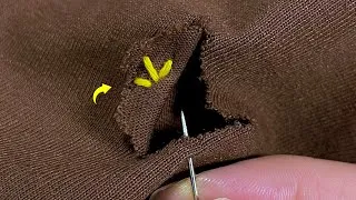 Thumbnail: 5 T-Shirt HOLE MENDING IDEAS You'll Want to Try