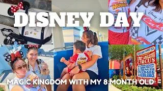 Thumbnail: DISNEY VLOG | with my 8 month old, magic kingdom, slow day, baby friendly