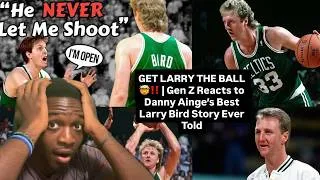 Thumbnail: GET LARRY THE BALL!! | Gen Z Reacts to Danny Ainge's Best Larry Bird Story Ever Told