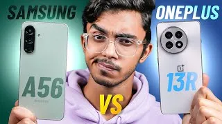 Thumbnail: Samsung Galaxy A56 Vs OnePlus 13R Detailed Review🔥- Best Gaming Phone Under 45,000?