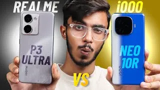 Thumbnail: Realme P3 Ultra vs iQOO Neo 10R Review🔥- Which One is Better for Gaming?