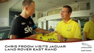 Thumbnail: Chris Froome visits Jaguar Land Rover East Rand