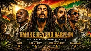 Thumbnail: Bob Marley ft Akon x Snoop Dogg x Damian Marley - Smoke Beyond Babylon | Best Roots Reggae Mix 2026 