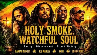 Thumbnail: Bob Marley ft Damian Marley x Akon x Snoop Dogg - Holy Smoke, Watchful Soul | Conscious Reggae Mix