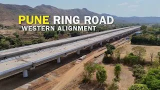Thumbnail: PUNE RING ROAD Western Alignment: Massive Construction Progress Update!