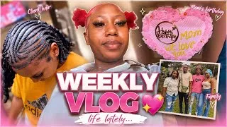 Thumbnail: WEEKLY VLOG |Celebrating My Mom’s Birthday + Why I Stopped Working Out + Period days 😭& More🥹💗