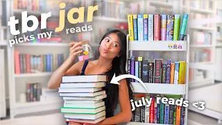 Thumbnail: *TBR JAR* chooses my July reads 📚⭐️☀️
