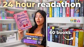 Thumbnail: I read my TBR for 24 HOURS 📚⭐️ (how many books can I finish?!)