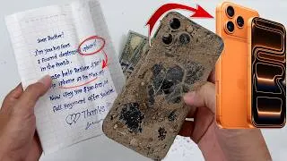 Thumbnail: How i Turn Destroyed iPhone 14 Pro Max into a Brand New iPhone 17 Pro Max Like 99 99%