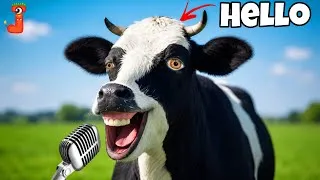 Thumbnail: WHAT IF COWS CAN TALK LIKE US 😲 | COW VIDEOS | COW TALKING