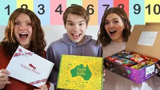 Thumbnail: Ranking Snack Boxes From Around The World!