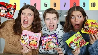 Thumbnail: Ranking Spicy Buldak Ramen!