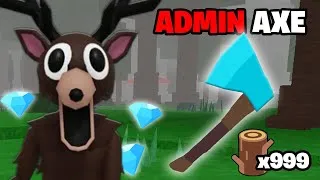 Thumbnail: I Survived The 99 Nights ADMIN ABUSE!! (x2 Diamonds and Admin weapons)
