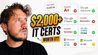 Thumbnail: I Spent Over $2,000 on IT Certs — Here’s What Actually Paid Off