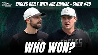 Thumbnail: EAGLES DAILY: Mannion vs. Doyle: Who Had the BETTER Offense?
