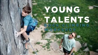 Thumbnail: Young Talents ROCK Climbing Workshop with Jakob Schubert