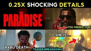 Thumbnail: I Watched The Paradise Official TEASER (Telugu) In 0.25x Speed And Here What I Found | Nani