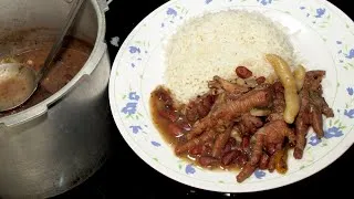 Thumbnail: CHICKEN FOOT STEW PEAS 🇯🇲 (1-Minute Recipe) | JAMAICANFOODRECIPES (4K) (Ep. 023)