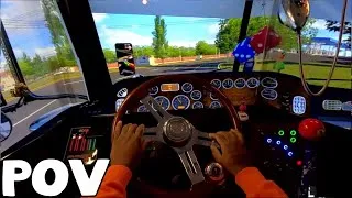 Thumbnail: POV | First-Person Chill Drive | Exploring the Open Roads in Mexico | American Truck Simulator!