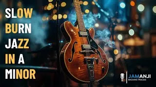 Thumbnail: Slow Burn Jazz Backing Track in A Minor