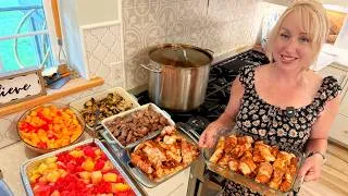 Thumbnail: GIGANTIC HIGH PROTEIN MEAL PREPPING for My Large Family of 10 | Dinners, Desserts, MEGA LOTS!! 💃 