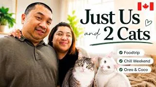 Thumbnail: A Weekend in Our Life | Childfree Couple with 2 Cats in New Brunswick, Canada 🇨🇦