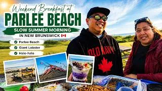 Thumbnail: Weekend Breakfast at Parlee Beach, New Brunswick | Summer Travel Vlog