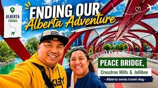 Thumbnail: Ending our Alberta Adventure | Peace Bridge, CrossIron Mills & Jollibee | Alberta Series Travel Vlog