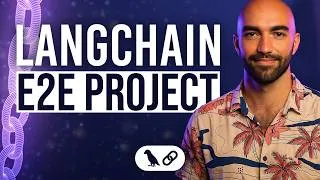 Thumbnail: End-to-end AI Agent Project with LangChain | Full Walkthrough