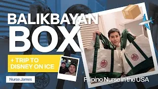 Thumbnail: Balikbayan Box from USA 🇺🇸 to PH  🇵🇭 + Disney On Ice Experience ✨ (Worth It?)