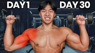 Thumbnail: I Trained My Shoulders EVERYDAY For 30 Days!