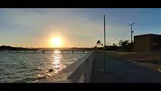 Thumbnail: Por do Sol na orla marítima de São Francisco do Conde.  10/08/2026