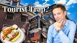 Thumbnail: Eating at America’s Oldest Restaurant. Union Oyster House. TOURIST TRAP?