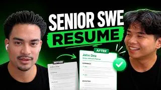 Thumbnail: Building a Senior Engineer Resume From Zero