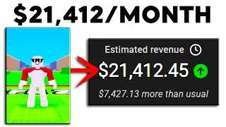 Thumbnail: How I Make VIRAL Roblox Videos ($20k/month)