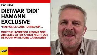 Thumbnail: 'Ten police cars turned up'... Dietmar Hamann got arrested after a night out with Jamie Carragher