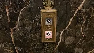 Thumbnail: Beautiful Vintage Otis Elevators (North) at Fisher Building, Detroit MI