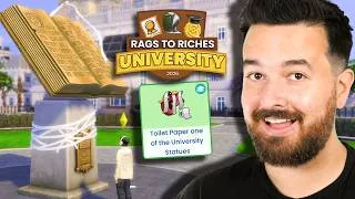 Thumbnail: Toilet papering the statue in Rags to Riches University (Part 2)