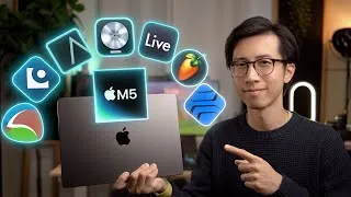 Thumbnail: M5 MacBook Pro for Music Production: In-Depth Testing & Review (Compared to M4)