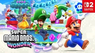 Thumbnail: Super Mario Bros. Wonder — Full 100% Walkthrough (Nintendo Switch 2) 