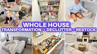 Thumbnail: WHOLE HOUSE DECLUTTER +CLEAN WITH ME + HOUSE RESET CLEANING MOTIVATION JAMIE'S JOURNEY SUNDAY RESET