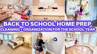 Thumbnail: BACK TO SCHOOL PREP 2026 | CLEAN WITH ME | JAMIE'S JOURNEY | HOUSE CLEANING | CLEANING MOTIVATION