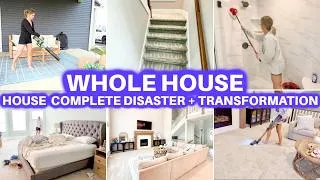 Thumbnail: MESSY WHOLE HOUSE TRANSFORMATION + RESET | CLEAN WITH ME | CLEANING MOTIVATION | JAMIE’S JOURNEY