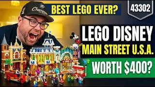Thumbnail: We Built LEGO Disney Main Street U.S.A. — Walt's Apartment Detail Will Give You Chills