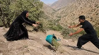 Thumbnail: 🚨 A fateful moment in the mountains; Jamileh's belongings were on the verge of falling!
