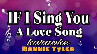 Thumbnail: If I Sing You A Love Song - Bonnie Tyler/karaoke version