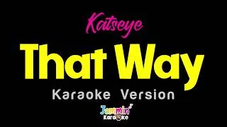 Thumbnail: KATSEYE -  That Way (Karaoke Version)