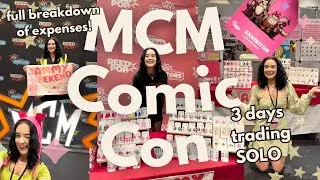 Thumbnail: My BIGGEST Ever Convention ✨ MCM London Artist Vlog 🎨 Full Profit and Expenses | Creator Pavilion