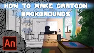 Thumbnail: How to Make Cartoon Backgrounds in Adobe Flash/Animate