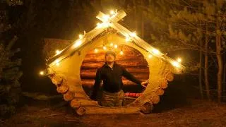 Thumbnail: Found a Secret Survival Shelter in the Forest | Metal Stove | Bushcraft | Bluetti & GardePro
